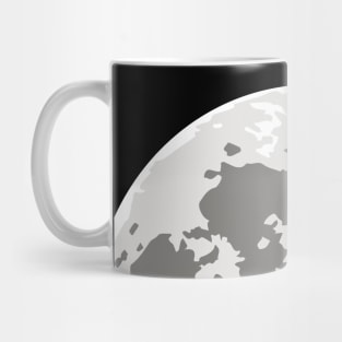 Full Moon Simple Vector Design Mug